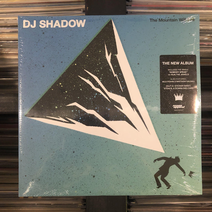 DJ Shadow - The Mountain Will Fall - 2 x Vinyl LP. This is a product listing from Released Records Leeds, specialists in new, rare & preloved vinyl records.