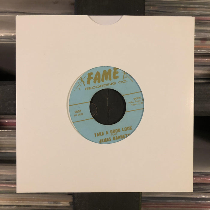 James Barnett - Keep On Talking / Take A Good Look - 7" Vinyl. This is a product listing from Released Records Leeds, specialists in new, rare & preloved vinyl records.