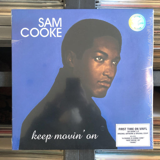 Sam Cooke - Keep Movin' On - 2 x Vinyl LP. This is a product listing from Released Records Leeds, specialists in new, rare & preloved vinyl records.