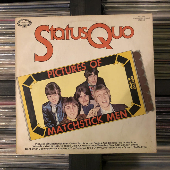 Status Quo - Pictures Of Matchstick Men - Vinyl LP. This is a product listing from Released Records Leeds, specialists in new, rare & preloved vinyl records.
