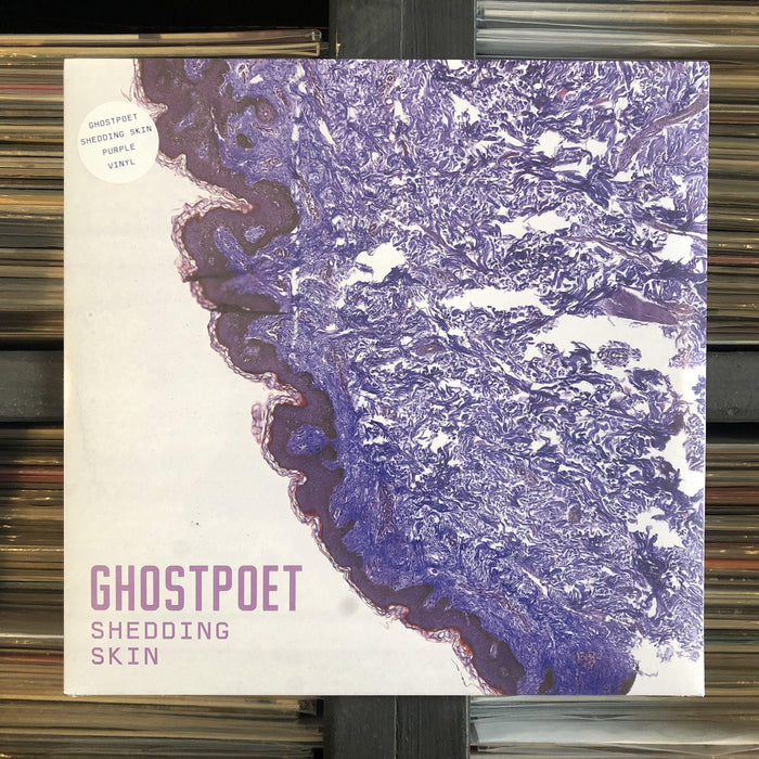 Ghostpoet - Shedding Skin - Vinyl LP Purple. This is a product listing from Released Records Leeds, specialists in new, rare & preloved vinyl records.
