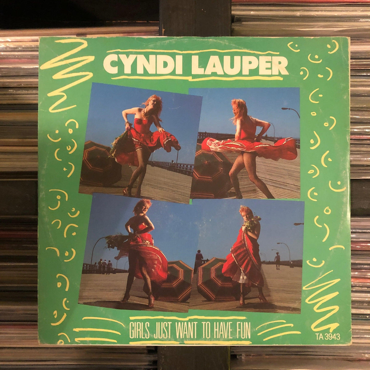 Cyndi Lauper Girls Just Want To Have Fun 12 Vinyl — Released Records 