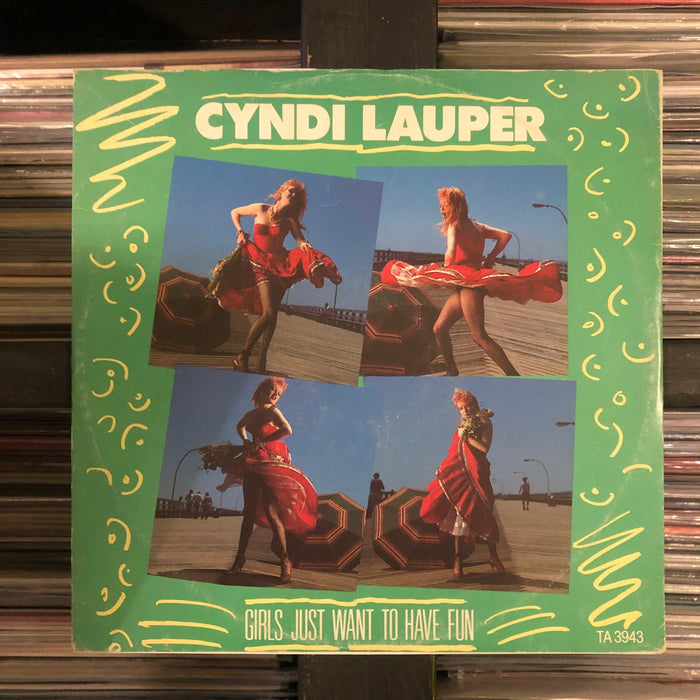 Cyndi Lauper - Girls Just Want To Have Fun - 12" Vinyl. This is a product listing from Released Records Leeds, specialists in new, rare & preloved vinyl records.