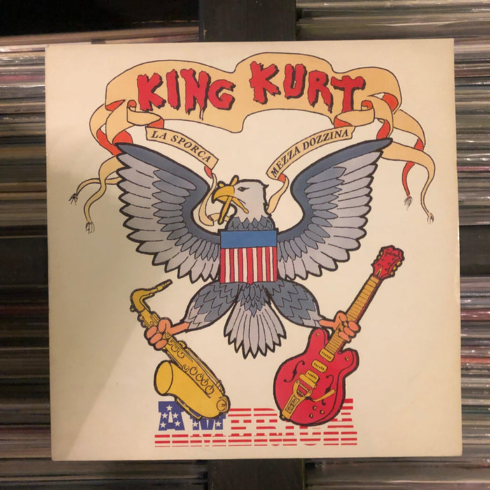 King Kurt - America - 12" Vinyl. This is a product listing from Released Records Leeds, specialists in new, rare & preloved vinyl records.