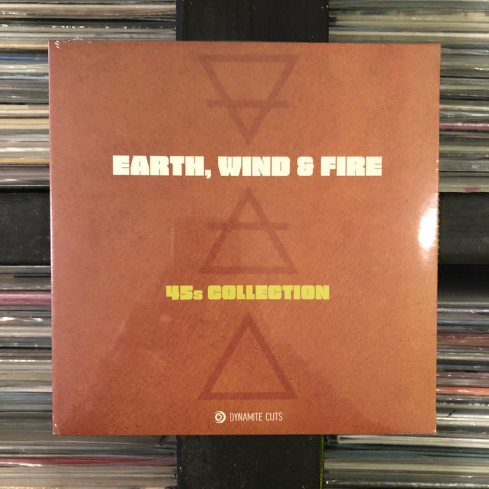 Earth, Wind & Fire - 45s Collection - 2 x 7" Vinyl. This is a product listing from Released Records Leeds, specialists in new, rare & preloved vinyl records.