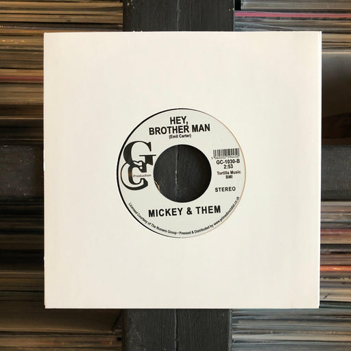 Mickey & Them - U.F.O. / Hey, Brother Man - 7" Vinyl. This is a product listing from Released Records Leeds, specialists in new, rare & preloved vinyl records.