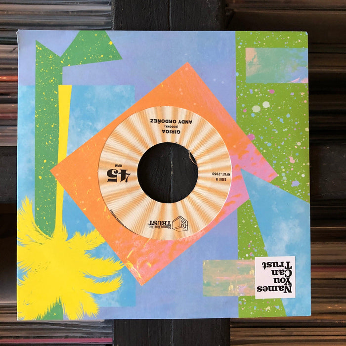 Andy Ordoñez - Evolución de la Musica Garifuna - 7" Vinyl. This is a product listing from Released Records Leeds, specialists in new, rare & preloved vinyl records.