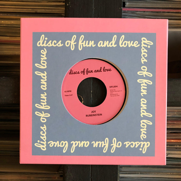 Rubeinstein - Joy / Somehow (Make Way) - 7" Vinyl. This is a product listing from Released Records Leeds, specialists in new, rare & preloved vinyl records.