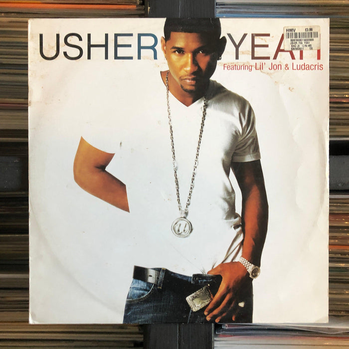 Usher - Yeah! - 12" Vinyl. This is a product listing from Released Records Leeds, specialists in new, rare & preloved vinyl records.