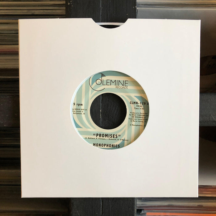Monophonics - Promises - 7" Vinyl. This is a product listing from Released Records Leeds, specialists in new, rare & preloved vinyl records.