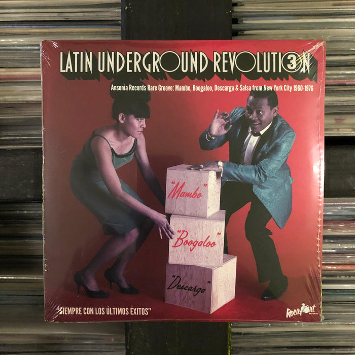 Various - Latin Underground Revolution 3 (Ansonia Records Rare Groove: Mambo, Boogaloo, Descarga & Salsa from New York City 1960-1976) - 3 x 7". This is a product listing from Released Records Leeds, specialists in new, rare & preloved vinyl records.