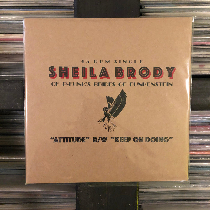 Sheila Brody - Attitude - 7" Vinyl. This is a product listing from Released Records Leeds, specialists in new, rare & preloved vinyl records.