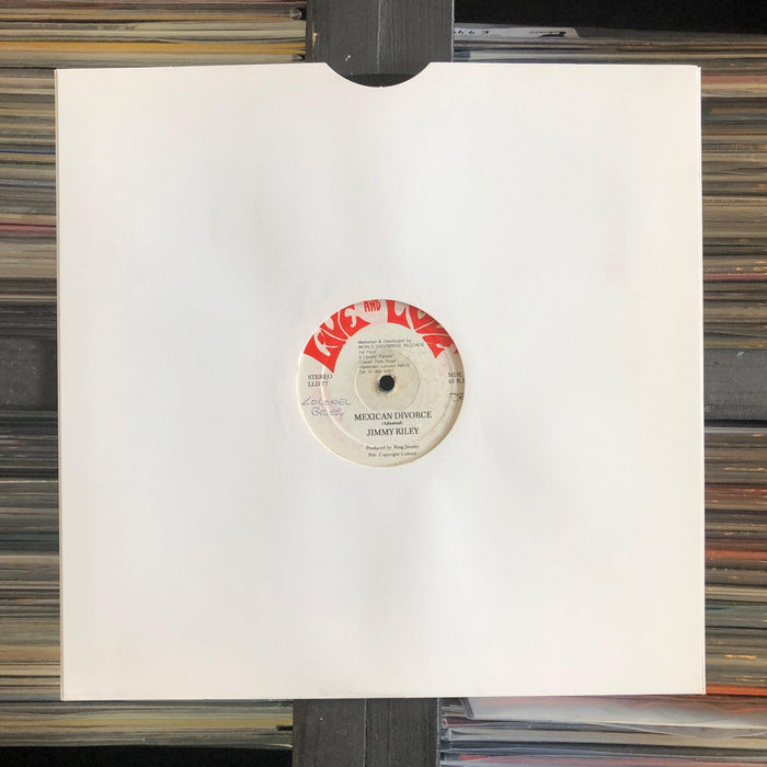 Jimmy Riley - Mexican Divorce - 12" Vinyl. This is a product listing from Released Records Leeds, specialists in new, rare & preloved vinyl records.