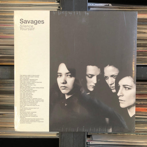 Savages - Silence Yourself - LP. This is a product listing from Released Records Leeds, specialists in new, rare & preloved vinyl records.