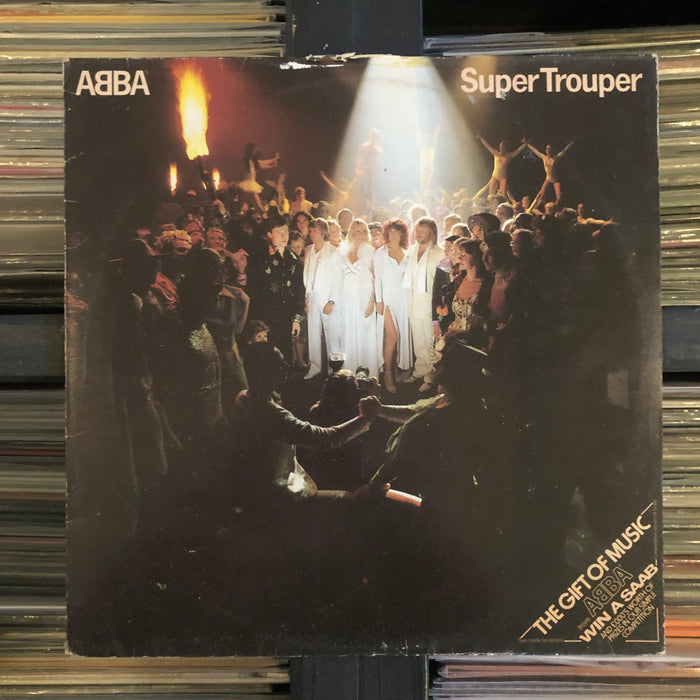 ABBA - Super Trouper - Vinyl LP. This is a product listing from Released Records Leeds, specialists in new, rare & preloved vinyl records.
