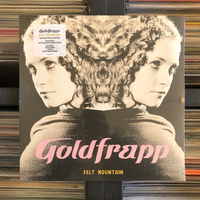 Goldfrapp ‎- Felt Mountain - Vinyl LP Gold. This is a product listing from Released Records Leeds, specialists in new, rare & preloved vinyl records.