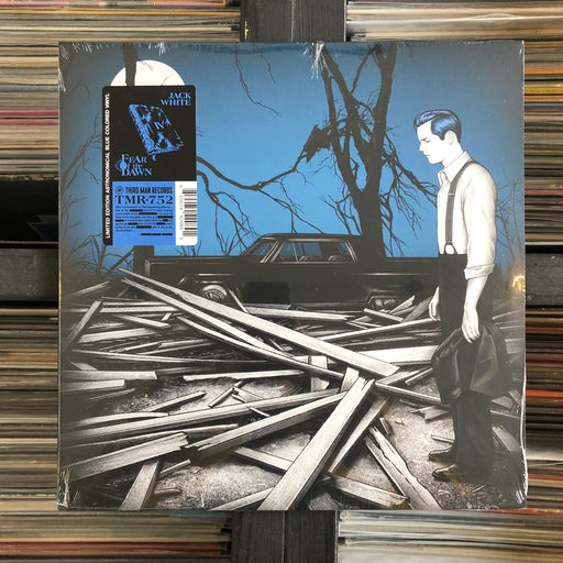 Jack White - Fear Of The Dawn - Blue Vinyl LP. This is a product listing from Released Records Leeds, specialists in new, rare & preloved vinyl records.