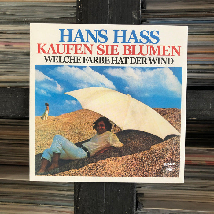 Hans Hass - Welche Farbe Hat Der Wind / Kaufen Sie Blumen - 7" Vinyl. This is a product listing from Released Records Leeds, specialists in new, rare & preloved vinyl records.