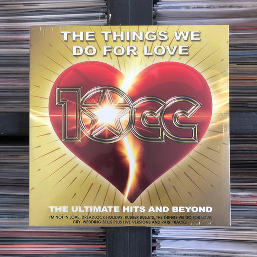 10cc - The Things We Do For Love: The Ultimate Hits and Beyond - 2 x Vinyl LP 24.05.22. This is a product listing from Released Records Leeds, specialists in new, rare & preloved vinyl records.