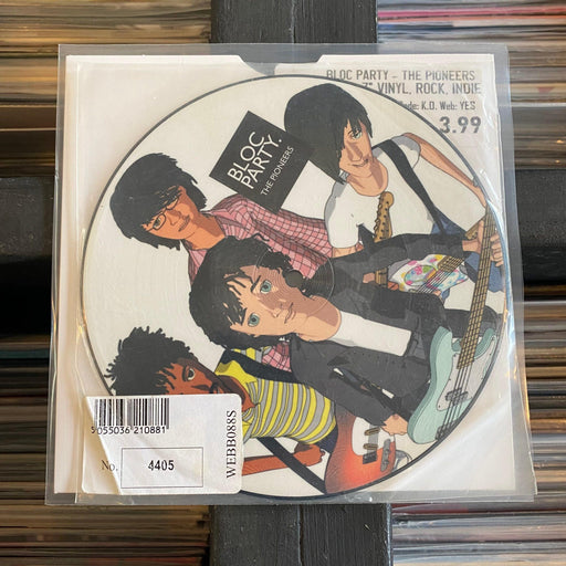Bloc Party - The Pioneers - 7" Vinyl  Picture Disc - 7" Vinyl. This is a product listing from Released Records Leeds, specialists in new, rare & preloved vinyl records.