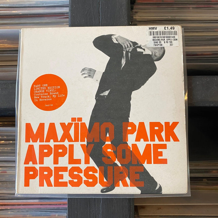 Maxïmo Park - Apply Some Pressure - 7" Vinyl Orange Vinyl - 7" Vinyl. This is a product listing from Released Records Leeds, specialists in new, rare & preloved vinyl records.