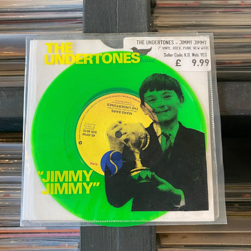 The Undertones - Jimmy Jimmy - 7" Vinyl. This is a product listing from Released Records Leeds, specialists in new, rare & preloved vinyl records.