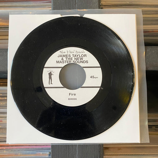 James Taylor & The New Master Sounds - Fire / Foxy Lady - 7" Vinyl. This is a product listing from Released Records Leeds, specialists in new, rare & preloved vinyl records.