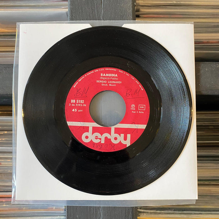 Sergio Leonardi - Bambina - 7" Vinyl. This is a product listing from Released Records Leeds, specialists in new, rare & preloved vinyl records.