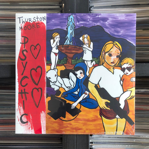 Thurston Moore - Psychic Hearts - Vinyl LP 03.06.22. This is a product listing from Released Records Leeds, specialists in new, rare & preloved vinyl records.