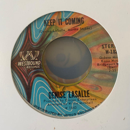 Denise LaSalle - Trapped By A Thing Called Love - 7" Vinyl. This is a product listing from Released Records Leeds, specialists in new, rare & preloved vinyl records.