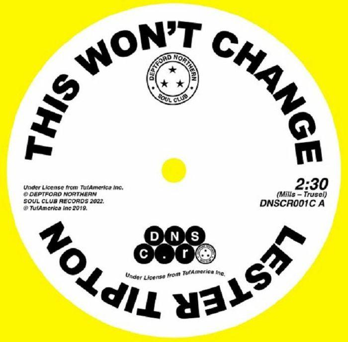 Lester Tipton / Edward Hamilton - This Won’t Change / Baby Don’t You Weep - 7" Vinyl RSD - Released Records