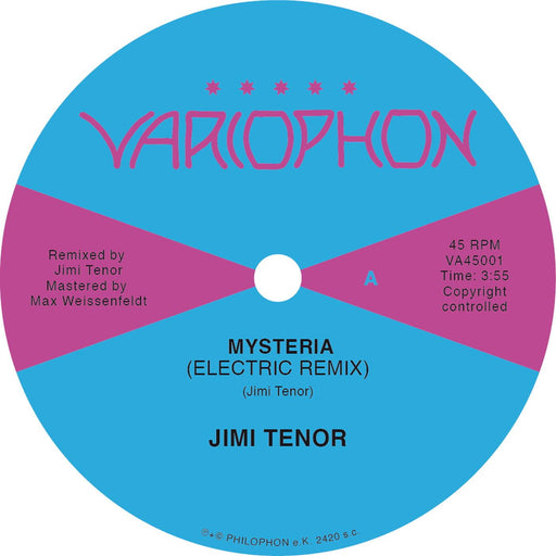 Jimi Tenor - Mysteria (Electric Remix) - 7" Vinyl. This is a product listing from Released Records Leeds, specialists in new, rare & preloved vinyl records.