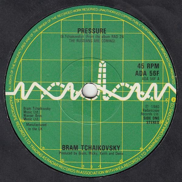 Bram Tchaikovsky - Pressure / Mr. President - 7" Vinyl. This is a product listing from Released Records Leeds, specialists in new, rare & preloved vinyl records.