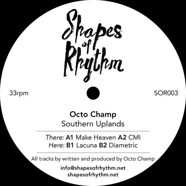 Octo Champ - Southern Uplands - 12" Vinyl. This is a product listing from Released Records Leeds, specialists in new, rare & preloved vinyl records.