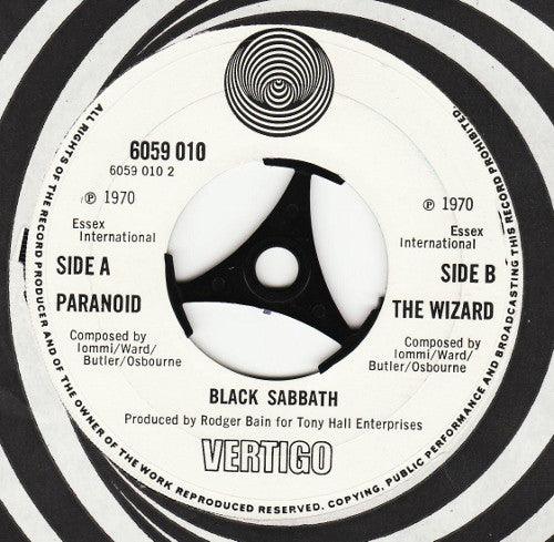 Black Sabbath - Paranoid - 7" Vinyl. This is a product listing from Released Records Leeds, specialists in new, rare & preloved vinyl records.