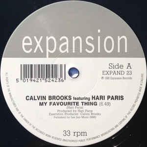 Calvin Brooks W/ Hari Paris - My Favourite Thing - 12" Vinyl (1992). This is a product listing from Released Records Leeds, specialists in new, rare & preloved vinyl records.