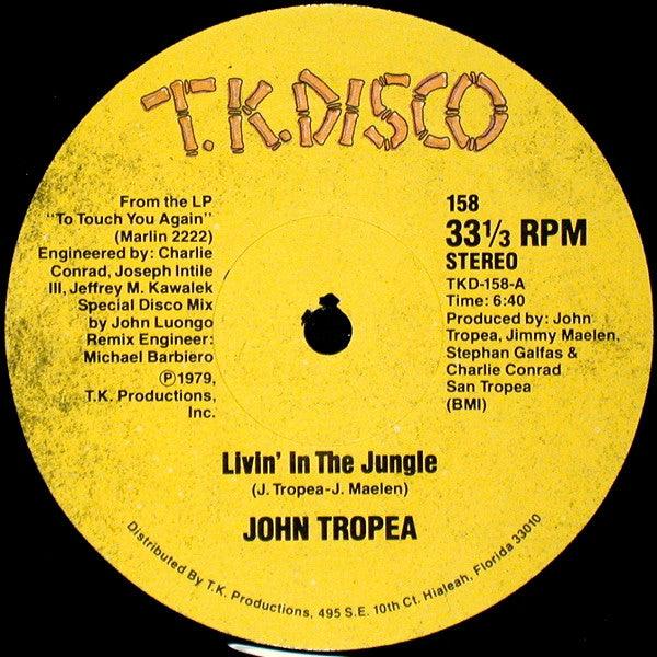 John Tropea ‎– Livin' In The Jungle  - Used. This is a product listing from Released Records Leeds, specialists in new, rare & preloved vinyl records.