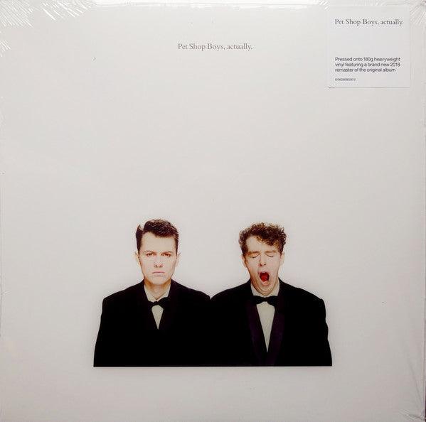 Pet Shop Boys - Actually - Vinyl LP. This is a product listing from Released Records Leeds, specialists in new, rare & preloved vinyl records.