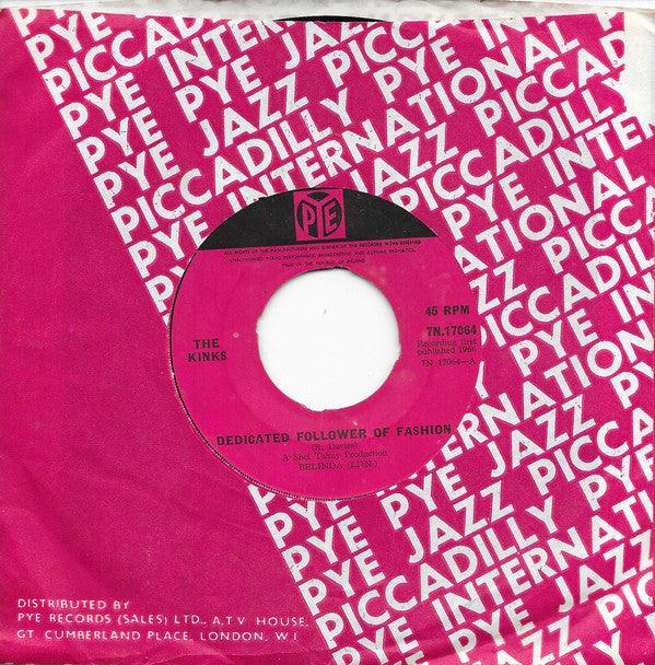 The Kinks - Dedicated Follower Of Fashion - 7" Vinyl. This is a product listing from Released Records Leeds, specialists in new, rare & preloved vinyl records.
