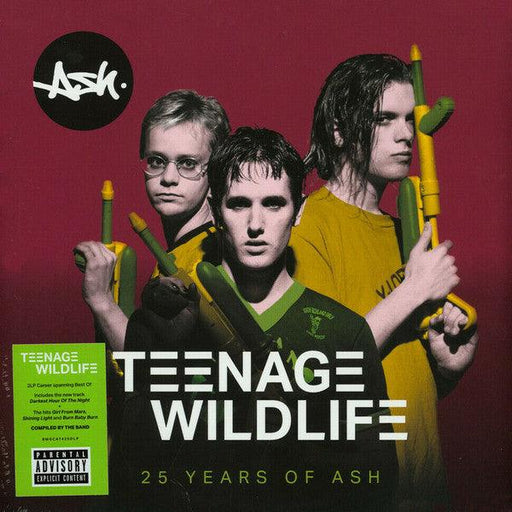 Ash - Teenage Wildlife: 25 Years Of Ash - 2 x Vinyl LP. This is a product listing from Released Records Leeds, specialists in new, rare & preloved vinyl records.
