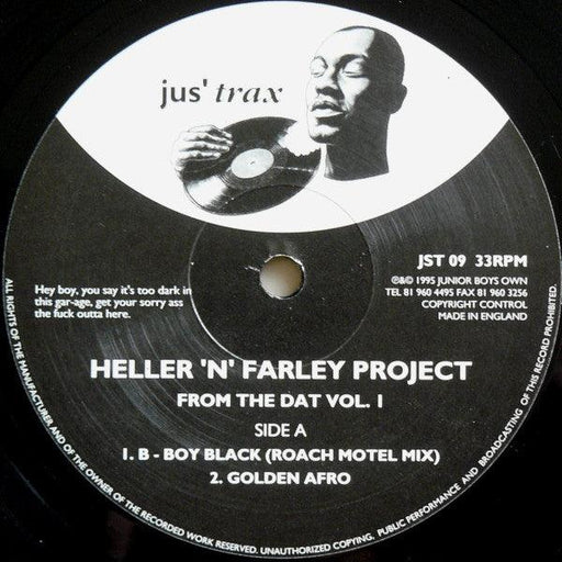 Heller 'N' Farley Project - From The Dat Vol. 1 - 12" Vinyl. This is a product listing from Released Records Leeds, specialists in new, rare & preloved vinyl records.