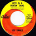 Lou Rawls - Love Is A Hurtin' Thing // Memory Lane - 7" Vinyl. This is a product listing from Released Records Leeds, specialists in new, rare & preloved vinyl records.