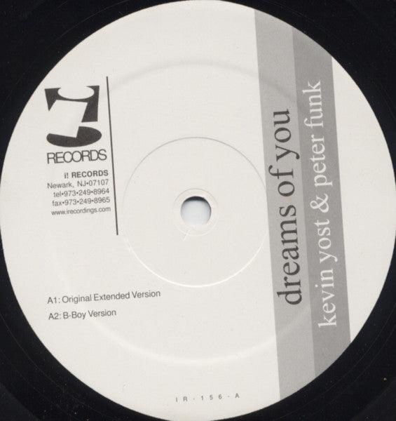 Kevin Yost & Peter Funk - Dreams Of You - 12" Vinyl. This is a product listing from Released Records Leeds, specialists in new, rare & preloved vinyl records.