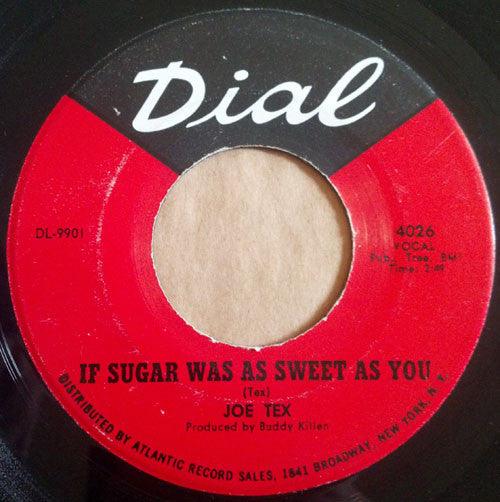 Joe Tex - The Love You Save (May Be Your Own)//If Sugar Was As Sweet As You - 7" Vinyl. This is a product listing from Released Records Leeds, specialists in new, rare & preloved vinyl records.