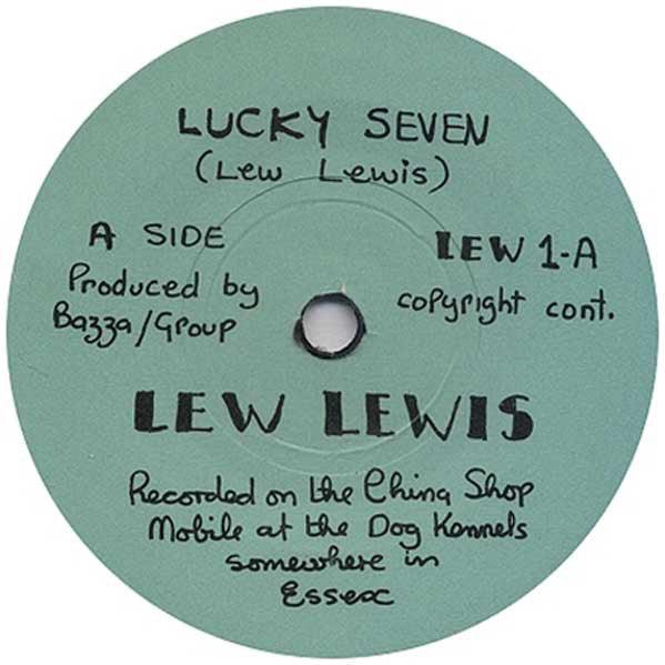 Lew Lewis – Lucky Seven - 2nd Hand - 7". This is a product listing from Released Records Leeds, specialists in new, rare & preloved vinyl records.