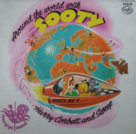 Sooty, Harry Corbett And Sweep - Around The World With Sooty -  LP - 2nd Hand. This is a product listing from Released Records Leeds, specialists in new, rare & preloved vinyl records.