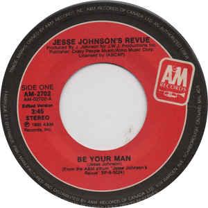 Jesse Johnson's Revue - Be Your Man - 7" Vinyl. This is a product listing from Released Records Leeds, specialists in new, rare & preloved vinyl records.