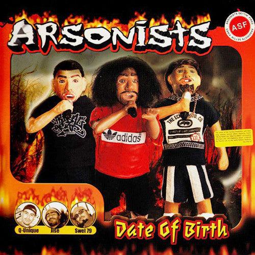 The Arsonists - Date of Birth. This is a product listing from Released Records Leeds, specialists in new, rare & preloved vinyl records.