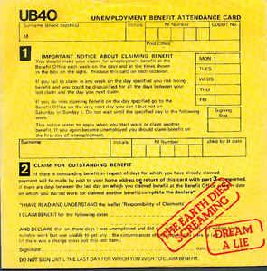 UB40 - The Earth Dies Screaming / Dream A Lie - 7" Vinyl. This is a product listing from Released Records Leeds, specialists in new, rare & preloved vinyl records.