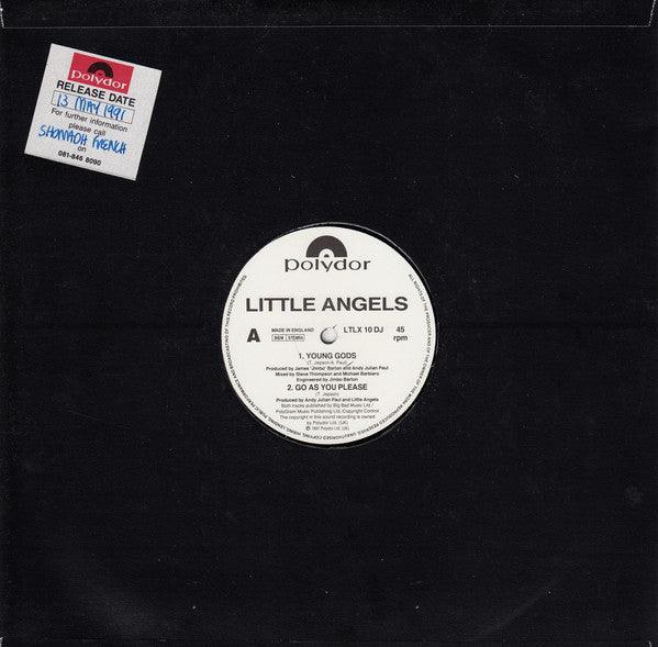 Little Angels - Young Gods - 12" Vinyl. This is a product listing from Released Records Leeds, specialists in new, rare & preloved vinyl records.
